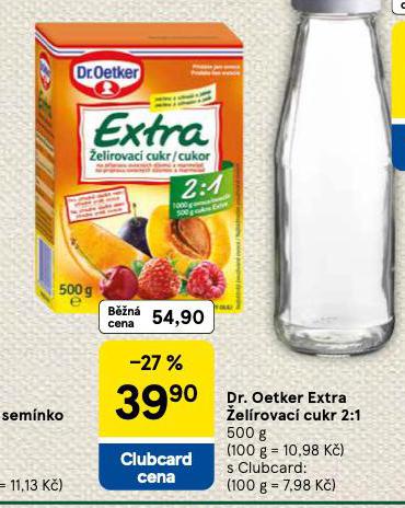 DR. OEZTKER EXTRA ERLROVAC CUKR 2:1