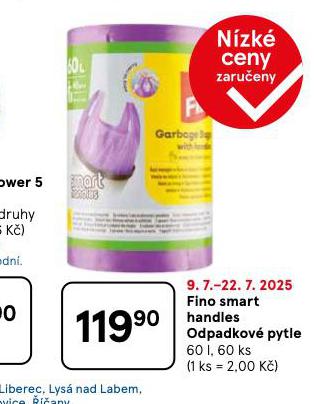 FINO ODPADKOV PYTLE