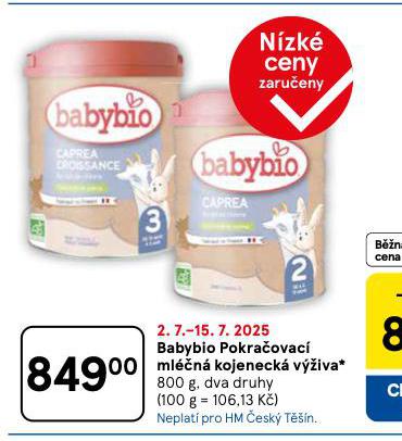 BABYBIO POKRAOVAC MLN KOJENECK VݎIVA