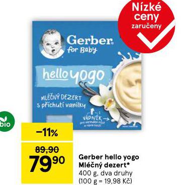 GERBER HELLO YOGO MLN DEZERT