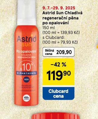 ASTRID SUN CHLADIV REGENERAN PNA PO OPALOVN