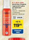 ASTRID SUN CHLADIVÁ REGENERAČNÍ PĚNA PO OPALOVÁNÍ
