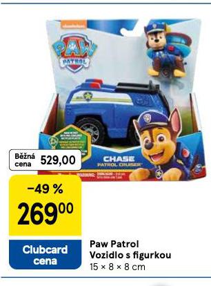 PAW PATROL VOZIDLO S FIGURKOU