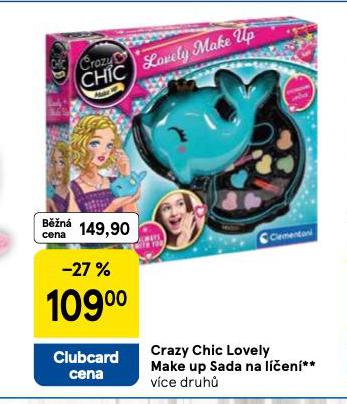 CRAZY CHIC LOVELY MAKE UP SADA NA LEN