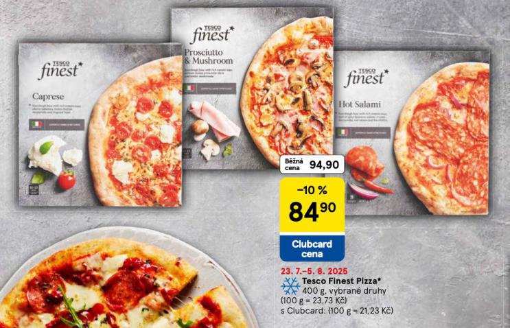 TESCO FINEST PIZZA