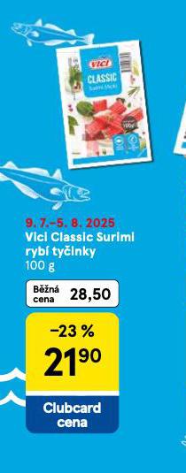 VICI CLASSIC SURIMI RYB TYINKY