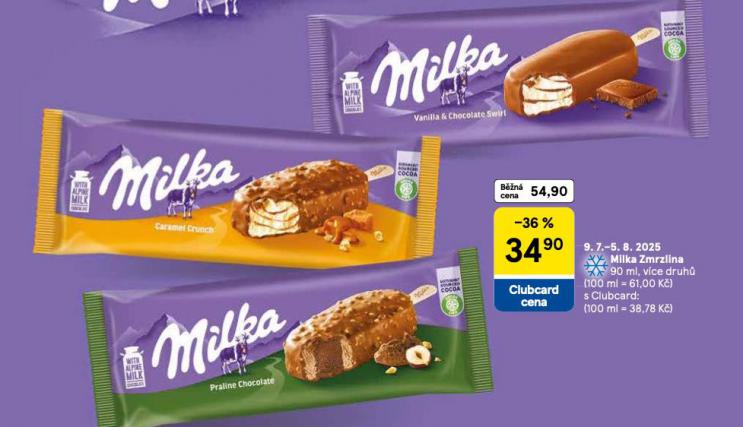MILKA ZMRZLINA