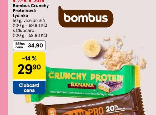 BOMBUS CRUNCHY PROTEINOV TYINKA