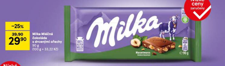 MILKA MLN OKOLDA S DRCENMI OECHY