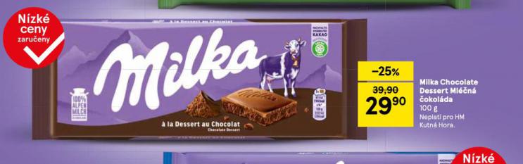 MILKA CHOCOLATE DESSERT MLN OKOLDA