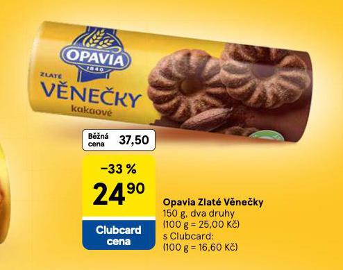 OPAVIA ZLAT VNEKY