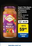PATAK´S TIKKA MASALA RAJČATOVÁ OMÁČKA SE SMETANONOU A KORIANDREM