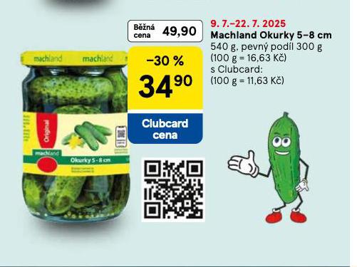MACHLAND OKURKY 5-8 CM