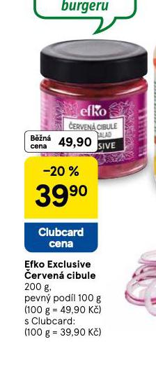 EFKO EXCLUSIV ERVEN CIBULE