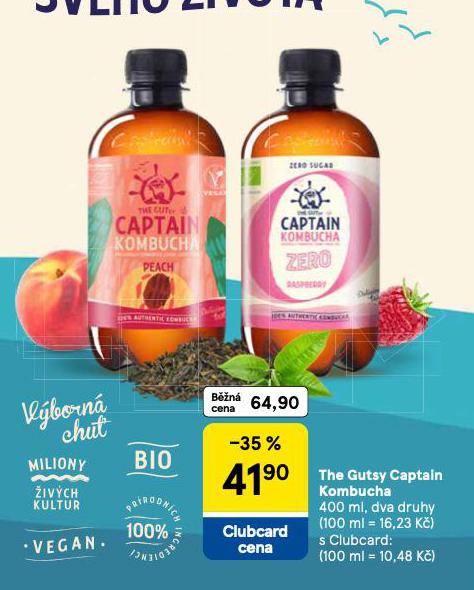 THE GUTSY CAPTAIN KOMBUCHA