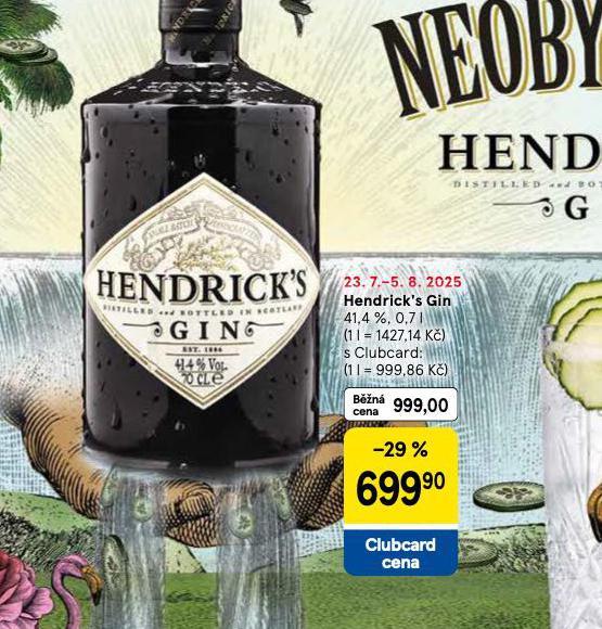 HENDRICKS GIN