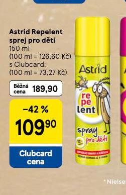 ASTRID REPELENTN SPREJ PRO DTI