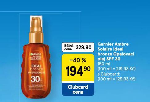 GARNIER AMBRE SOLAIRE IDEAL BRONZE OPALOVAC OLEJ