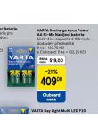 VARTA RECHARGE ACCU POWER NABJEC BATERIE