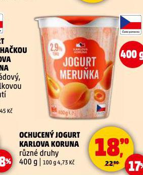 OCHUCEN JOGURT KARLOVA KORUNA