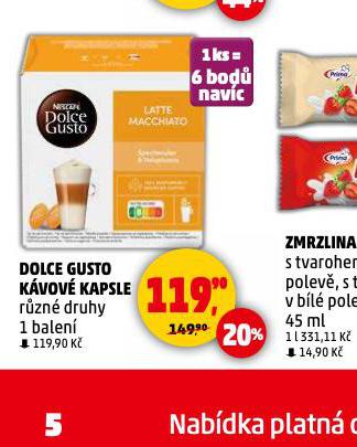 DOLCE GUSTO KVOV KAPSLE