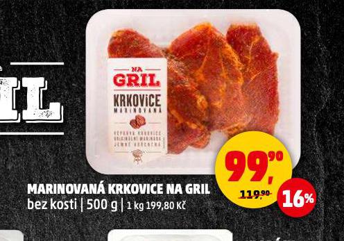 MARINOVAN KRKOVICE NA GRIL