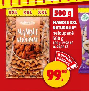 MANDLE XXL NATURALIA