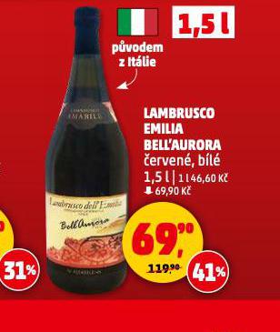 LAMBRUSCO EMILIA BELL AURORA