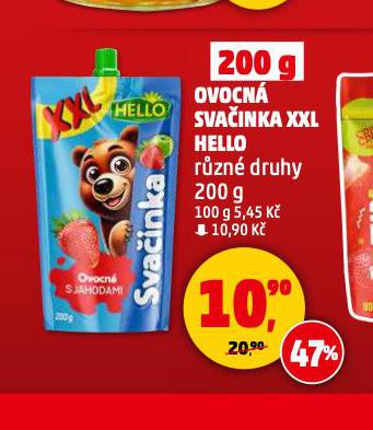 HELLO OVOCN SVAINKA XXL