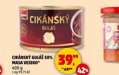CIKNSK GUL 50% MASA VESEKA
