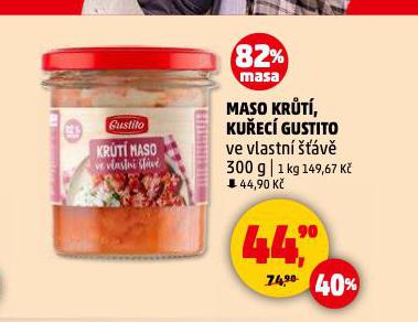 MASO KRT, KUEC GUSTITO