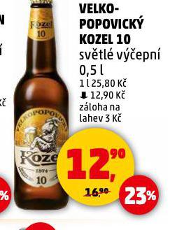 PIVO VELKOPOPOVICK KOZEL 10