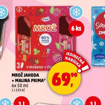 MRO JAHODA + MALINA PRIMA