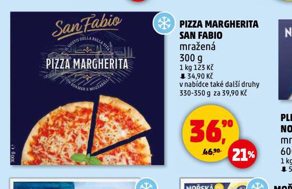 PIZZA MARGHERITA SAN FABIO