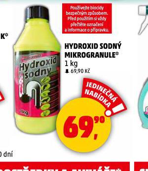 HYDROXID SODN MIKROGRANULE