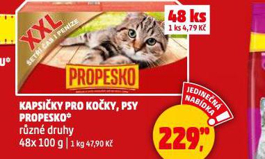 PROPESKO KAPSIKY PRO PSY