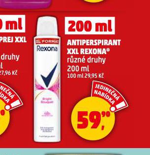 REXONA ANTIPERSPIRANT XXL