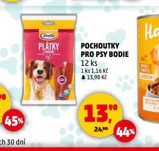 BODIE POCHOUTKY PRO PSY