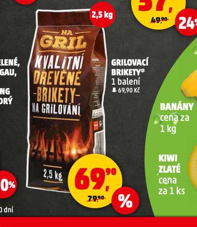 GRILOVAC BRIKETY