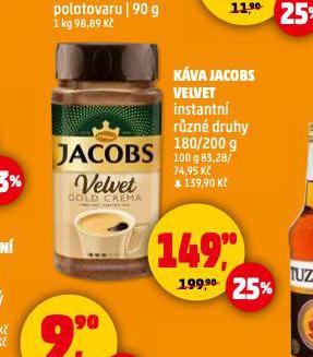 KVA JACOBS VELVET INSTANTN