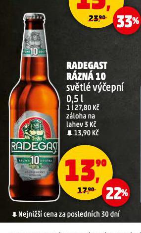 PIVO RADEGAST RZN 10