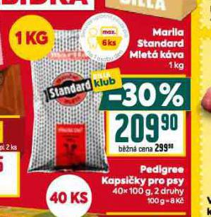 MARILA STANDARD MLET KVA