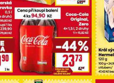 COCA COLA, COCA COLA ZERO