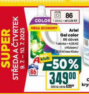 ARIEL GEL COLOR