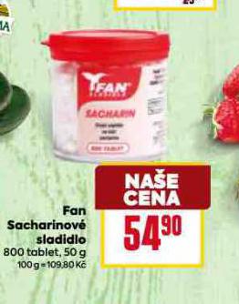 FAN SACHARINOV SLADIDLO
