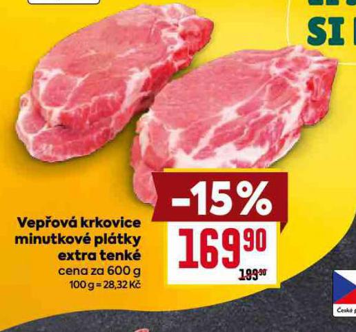 VEPOV KRKOVICE MINUTKOV PLTKY EXTRA TENK