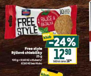 FREE STYLE RݎOV CHLEBKY