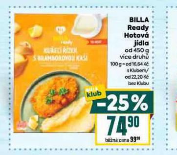 BILLA READY HOTOV JDLA