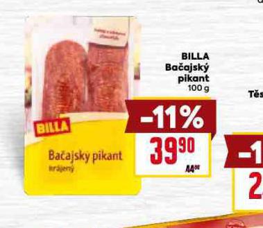 BILLA BAAJSK PIKANT
