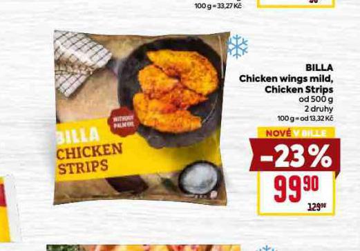 BILLA CHICKEN WINGS MILD